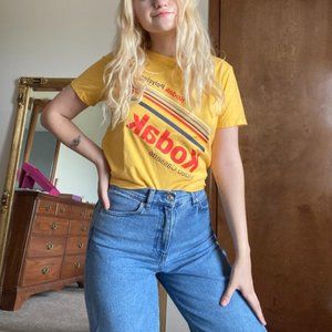 Official Kodak Yellow Tee 80s Style